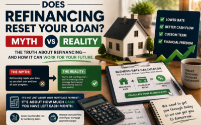 Does refinancing reset your loan myth vs reality mortgage refinance and blended rate explanation